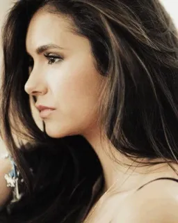 🥀 93bfce90 Frau, Porträt, Profil, Schönheit, Gesicht, Haare telegram sticker