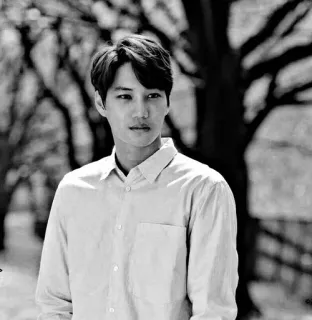 🕸 ad0d9eb7 đàn ông, chân dung, trắng đen, người, ngoài trời whatsapp sticker