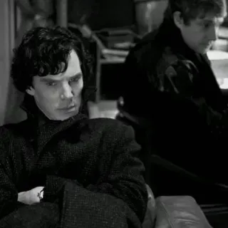 💎 4ef837b6 Sherlock Holmes Sherlock, Benedict Cumberbatch, detetive, britânico, ator telegram sticker