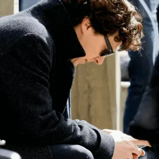 💎 8298ab9b Sherlock Holmes Sherlock sherlock, benedict cumberbatch, detetive, série, bbc, mistério telegram sticker