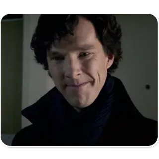 💎 ec222908 Sherlock Holmes Sherlock (TV series) sherlock holmes, benedict cumberbatch, série tv, sherlock telegram sticker
