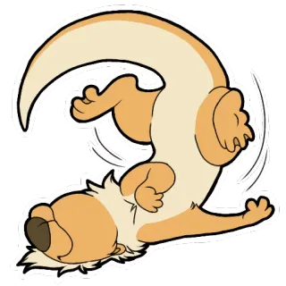 😊 657c8e5c dier, otter, schattig, cartoon, grappig, spelen, natuur telegram sticker