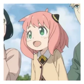 😄 1ebd473e Anya Forger Spy x Family Anime, Manga, Spy x Family, Anya, Anya Forger, Lucu, Kartun whatsapp sticker