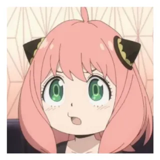 😄 203124d8 Anya Forger Spy x Family Anime, Anya Forger, Spy x Family, Kartun, Lucu, Gadis, Fan art whatsapp sticker