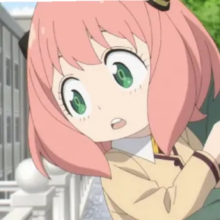 😄 6bff3703 Anya Forger Spy × Family Anime, Kartun, Lucu, Spy Family, Anya, Forger whatsapp sticker