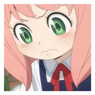 😄 c69c4d25 Anya Forger Spy x Family Anime, Kartun, Anak, Lucu, Gadis, Anya Forger, Spy x Family whatsapp sticker