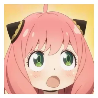 😄 fdcad452 Anya Forger Spy x Family Anime, Kartun, Spy x Family, Anya Forger, Fanart, Stiker whatsapp sticker