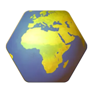 🌍 9a78c55d world, map, Africa, Europe, Asia, continent, globe, geography telegram sticker