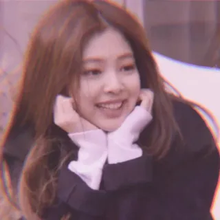 🍼 1c58efea Jennie kpop, jennie, blackpink, sängerin, asiatisch, frau, lächeln telegram sticker