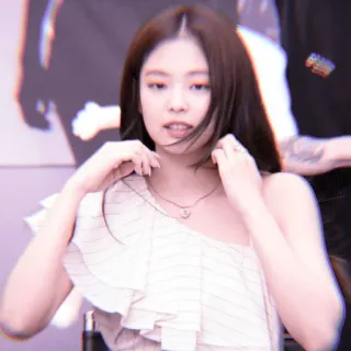 🍼 fe827ed8 Jennie Kim kpop, sänger, blackpink, koreanisch, promi, porträt telegram sticker