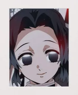 ✨ eee8534e Shinobu Kocho Demon Slayer 动漫, 鬼灭之刃, 蝴蝶忍, 贴纸 telegram sticker