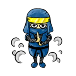 NINJA life (FULL) @WSZB_Stickers telegram stickers