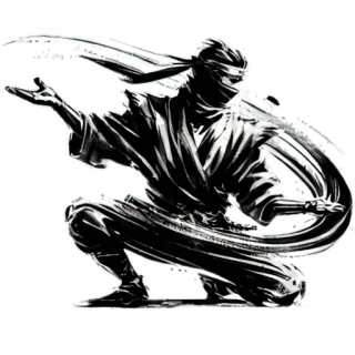 🥷 b978a40b Ninja, Seni bela diri, Bertarung, Pejuang, Petarung, Siluman, Samurai telegram sticker