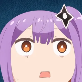 😨 a97e7092 anime, manga, cartoon, shocked, surprised, face, expression telegram sticker