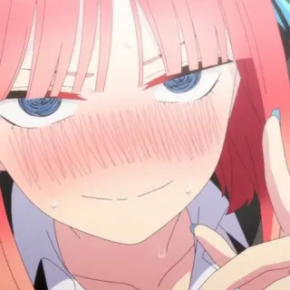 🍷 72ffb0e2 Anime, Dziewczyna, Rumieniec, Słodkie, Postać telegram sticker