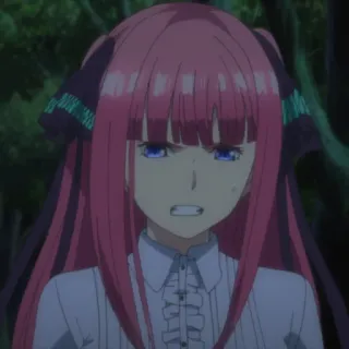 🤢 b2708451 动漫, 生气, 沮丧, 粉色头发, 女性角色 telegram sticker