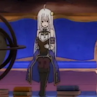 🍪 c430e162 Anime, Ragazza, Donna, Libro, Biblioteca telegram sticker