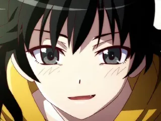 🍩 b1ff0292 anime, girl, smiling, cartoon, portrait, character telegram sticker