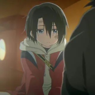 🥡 8859c5f4 anime, character, sad, manga, boy telegram sticker