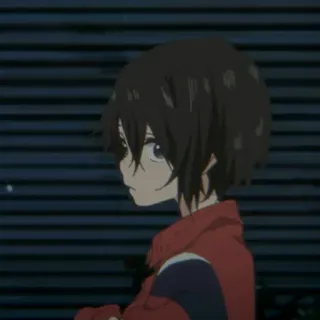 🥡 9c727270 anime, character, portrait, manga, illustration telegram sticker