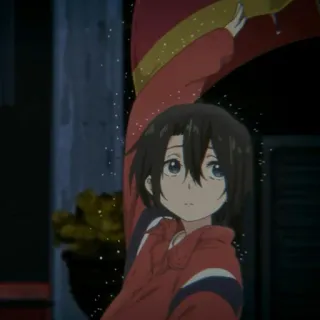 🥡 e6ce87a9 A Silent Voice anime, a silent voice, shouko nishimiya, deaf, manga, cute, girl telegram sticker