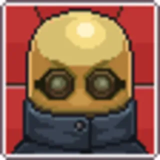 😀 a114137e Пиксель арт, Робот, Персонаж, Видеоигра, Научная фантастика, Андроид telegram sticker