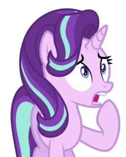 😦 04d08955 Starlight Glimmer My Little Pony 만화, 포니, 말, 마법, 우정, 스타라이트 글리머, 애니메이션 telegram sticker
