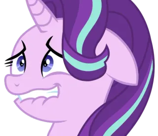 😬 3ecfe04d Starlight Glimmer My Little Pony 만화, 포니, 애니메이션, 스티커, 캐릭터, 스타라이트 글리머, MLP, 마이 리틀 포니 telegram sticker