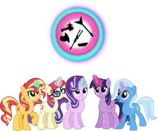 👭 f7ef7fe4 My Little Pony 조랑말, 우정, 만화, 귀여운, 스티커, 애니메이션, 판타지 telegram sticker