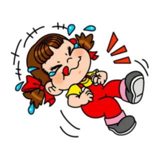 🤣 b853acf5 dibujo animado, anime, chica, llorando, emoción, triste, molesta whatsapp sticker