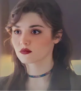 😐 08209fd3 wanita, potret, aktris, selebriti, kecantikan, mode, orang telegram sticker