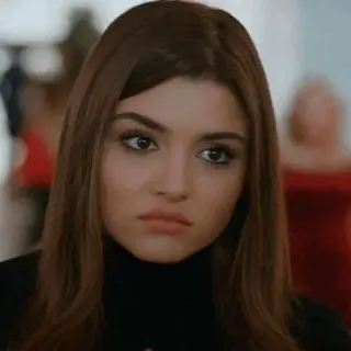 😡 82a13847 wanita, potret, mode, brunette, kecantikan, aktris telegram sticker