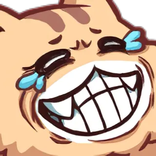 🤣 9c374d89 猫, 笑, 表情包, 搞笑, 动物, 可爱 telegram sticker