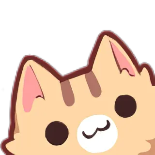 🙂 dbf4ca5c 猫, 动物, 可爱, 卡通, 贴纸 telegram sticker