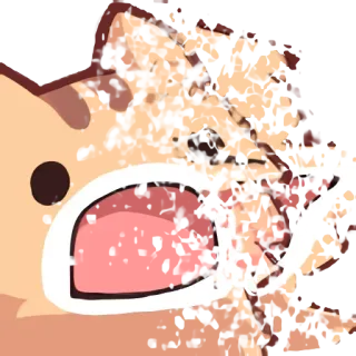 💠 7f51a8ff แมว, ตะโกน, โกรธ, สัตว์, มีม telegram sticker