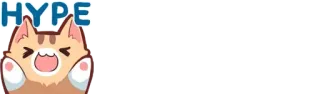 😺 486a3d39 HYPE chat, hype, emoji, autocollant telegram sticker