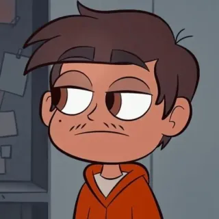 😏 552b5b85 Marco Diaz Star vs. the Forces of Evil 만화, 캐릭터, 애니메이션, 마르코 디아즈, 프린세스 스타의 모험일기 telegram sticker