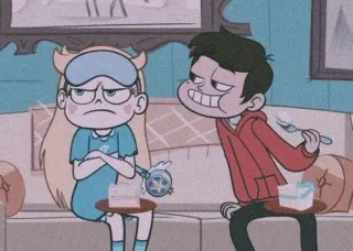 🌟 be530267 Star Butterfly 만화, 애니메이션, 귀여운, 우정, 케이크 telegram sticker