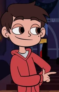 👉 e8391f16 Marco Diaz Star vs. the Forces of Evil 만화, 캐릭터, 마르코, 디아즈, 별나비 telegram sticker