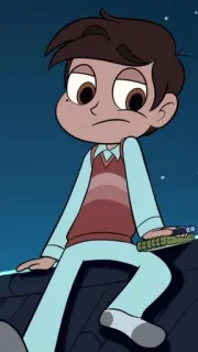 🦧 ed452029 Marco Diaz Star vs. the Forces of Evil 만화, 애니메이션, TV 프로그램, 마르코, 디아즈, 캐릭터 telegram sticker