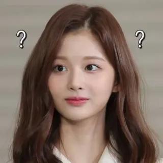🦔 d2c8e123 ? ? 물음표, 여자, 혼란, 의심, 표정, 생각, 호기심 telegram sticker