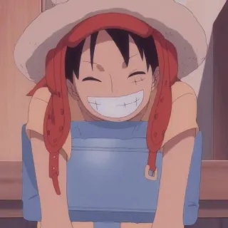 😁 0cb4c74c Monkey D. Luffy One Piece anime, luffy, monkey d luffy, one piece telegram sticker