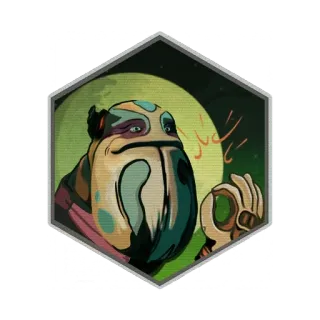 🤌 deda137f Alien, Karakter, Gestur, Oke telegram sticker