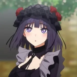 😮 7ed60184 Marin Kitagawa My Dress-Up Darling anime, girl, Marin Kitagawa, cosplay, cute telegram sticker