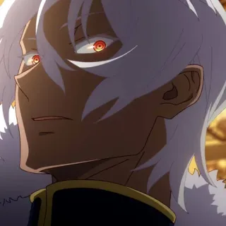 😟 0f75dd58 Anime, Personaggio, Capelli bianchi, Occhi rossi telegram sticker