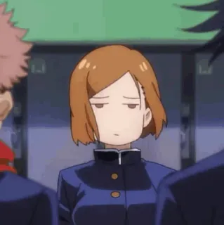 🔨 4d2f9a35 Nobara Kugisaki Jujutsu Kaisen アニメ, アニメーション, キャラクター, 釘崎野薔薇 telegram sticker