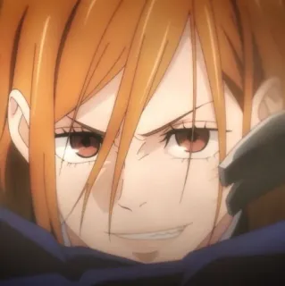 🔨 9aa0f165 Nobara Kugisaki Jujutsu Kaisen アニメ, 漫画, 釘崎野薔薇, 呪術廻戦, キャラクター, 怒り telegram sticker