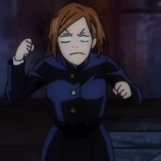 🔨 c0aba96b Nobara Kugisaki Jujutsu Kaisen アニメ, キャラクター, 呪術廻戦, 釘崎野薔薇 telegram sticker