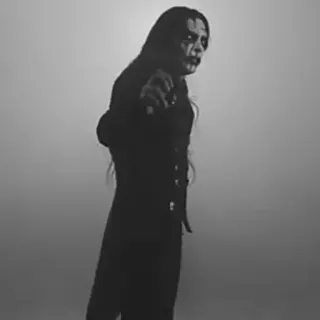 🕸 510ee173 horror, gotico, trucco, oscuro, uomo, ritratto telegram sticker