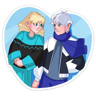 👩‍❤️‍👨 4d67121a kartun, pasangan, hati, cinta, romantis telegram sticker
